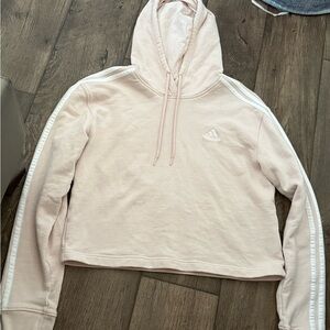 Adidas Women's Light Pink Hoodie